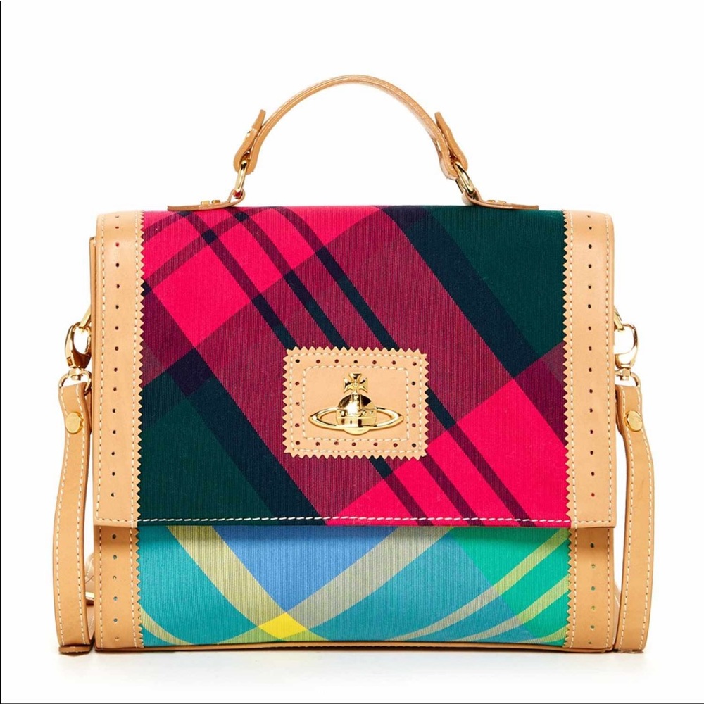 Vivienne Westwood plaid bag -RARE!!! SALE🔥🔥🔥